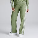 Manchester United x adidas Womens Iconic Wrapping 3-Stripes Snap Joggers Green