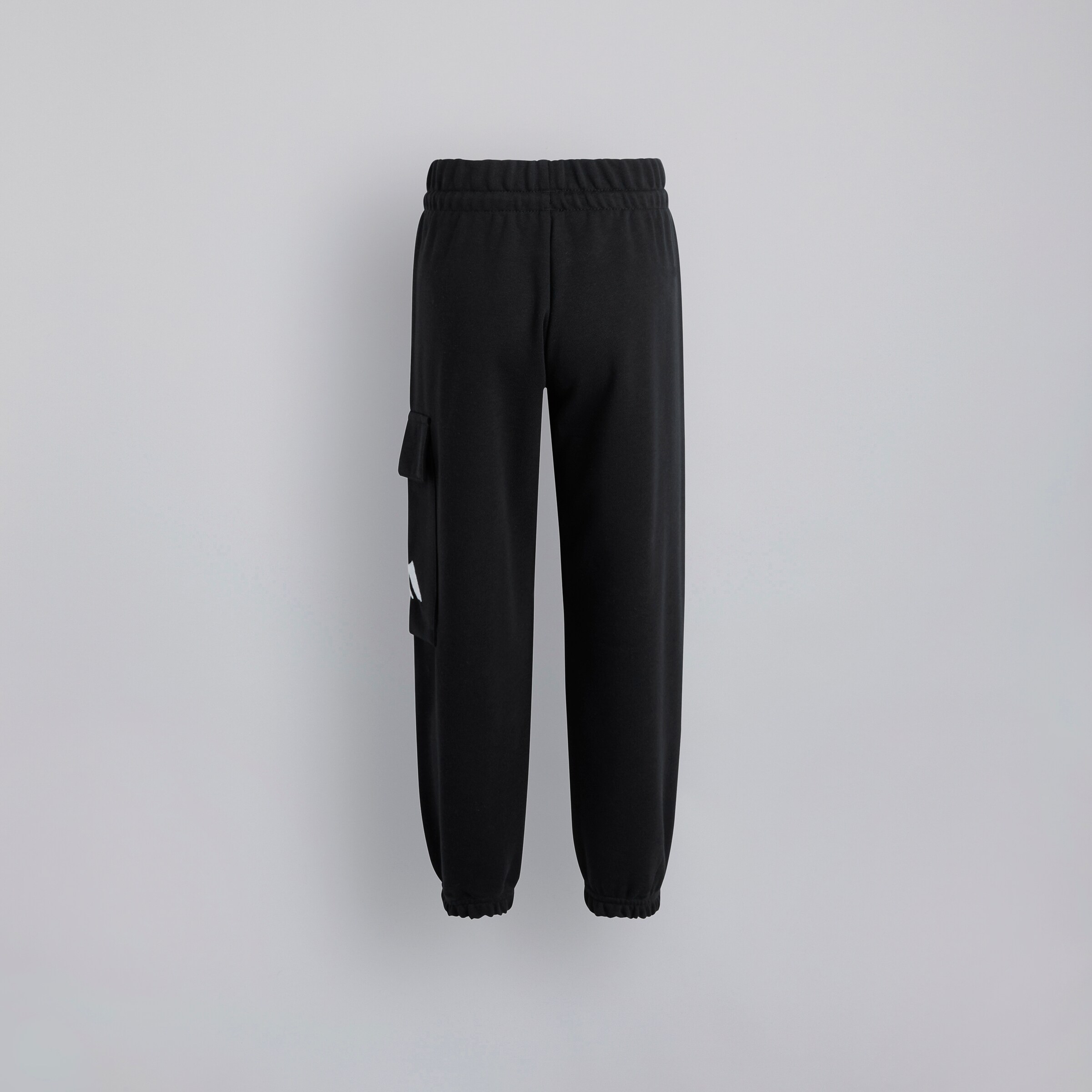 Manchester United x adidas Little Kids Essentials Cargo Joggers Black Black Detail [2-2]