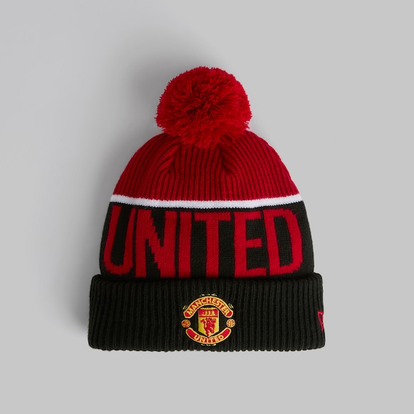 Manchester United x New Era Kids Sports Beanie Red
