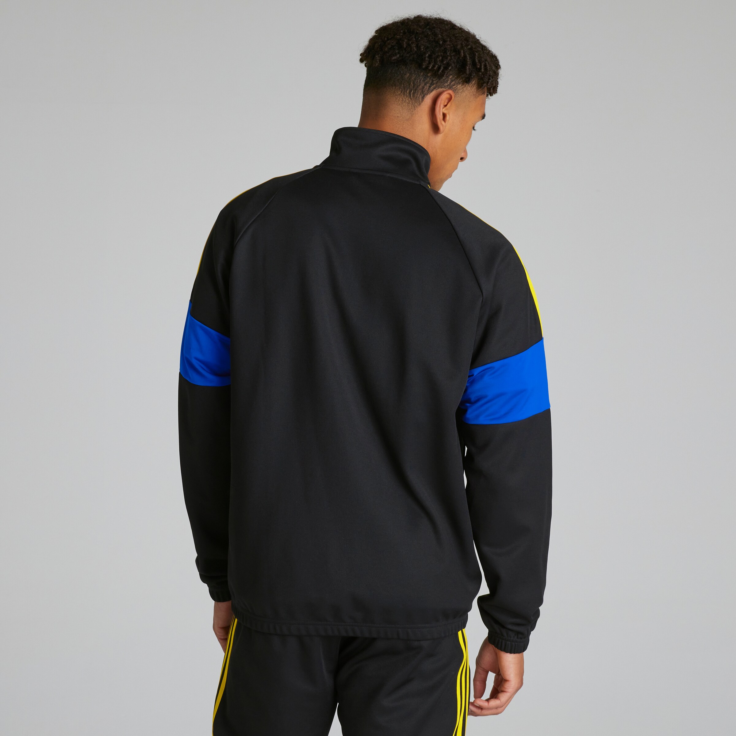Manchester United x adidas LFSTLR Track Top Black Black Detail [2-5]