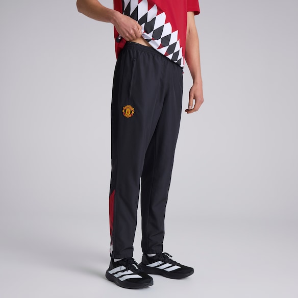 Manchester United x adidas Stadium Track Pants Black Black