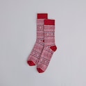 Manchester United Kids Christmas Fairisle Sock Red