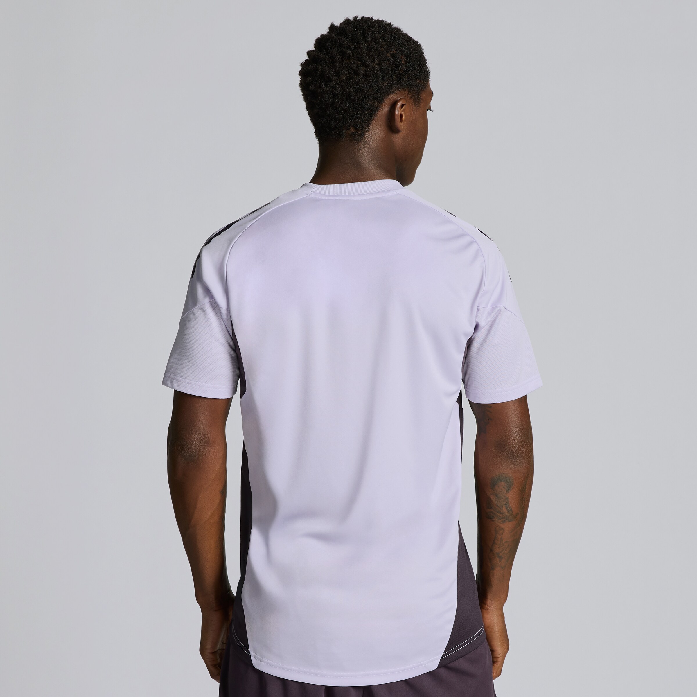 Manchester United Tiro 25 Competition Training Jersey Purple Detail [2-5]