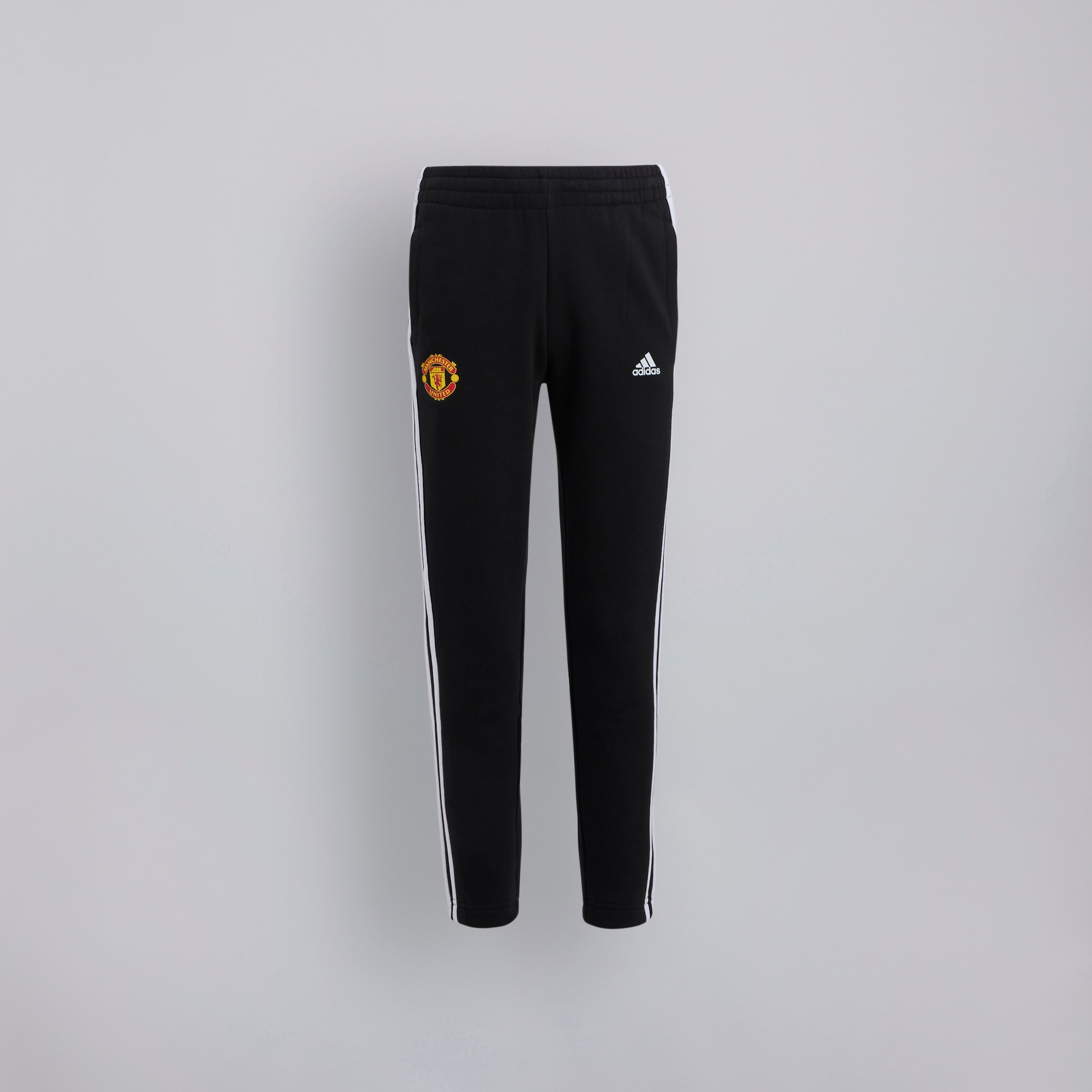 Adidas 3 shops stripe fleece joggers