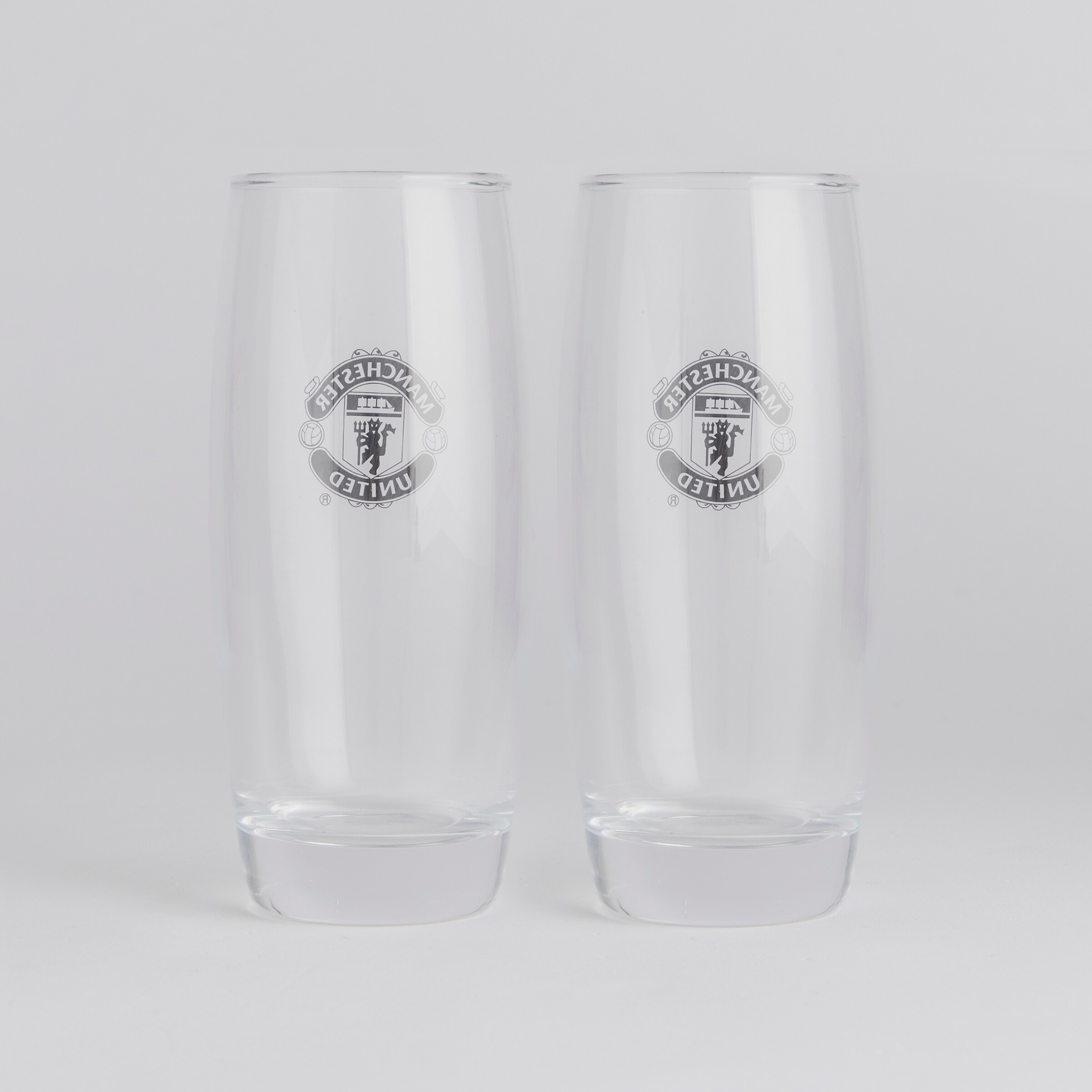 Manchester United High Tumbler 2 Pack Clear Detail [2-4]