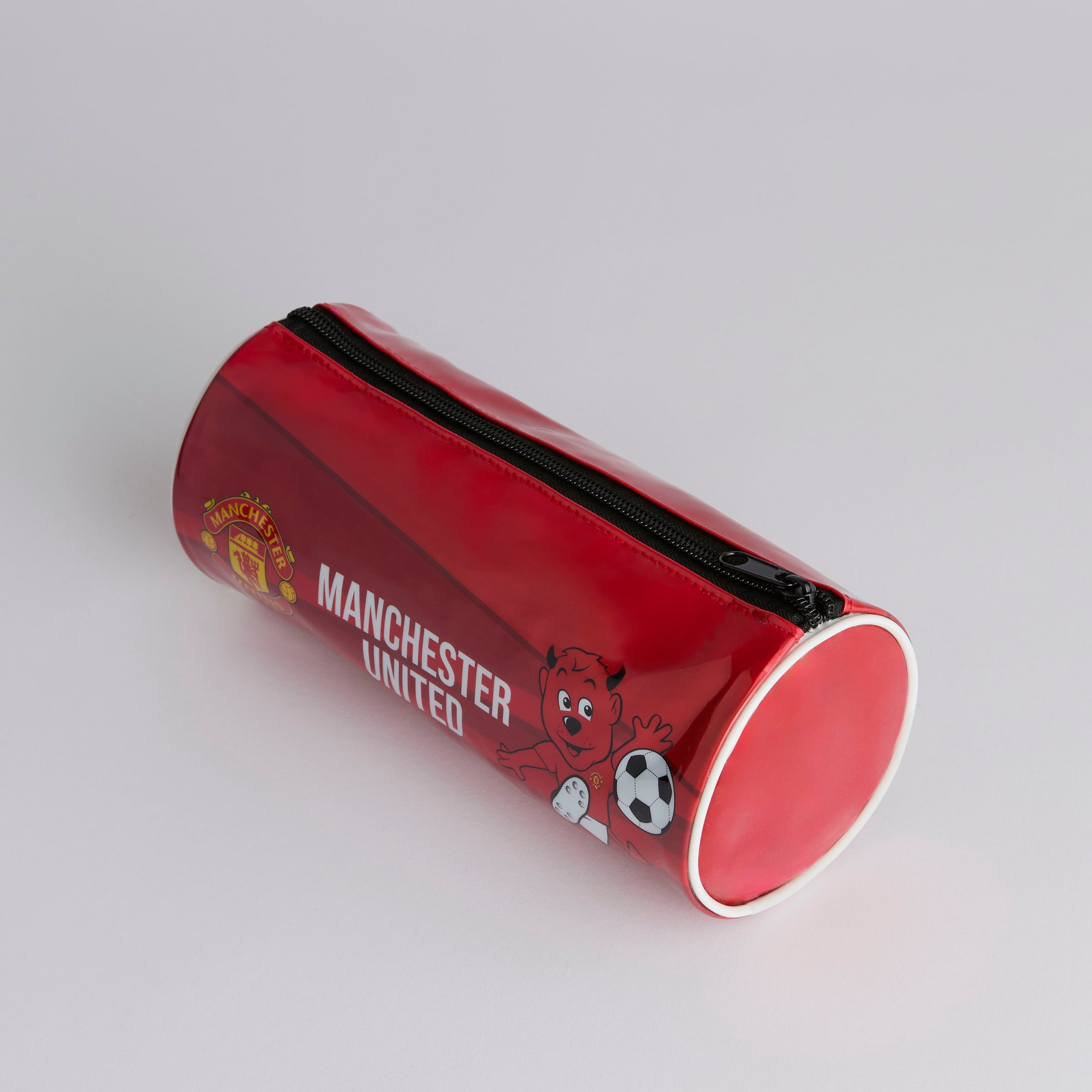 Manchester United Fred the Red Barrel Pencil Case Red Red Detail [3-4]