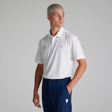 Manchester United x adidas Mens Golf Ultimate365 Solid Polo Shirt White