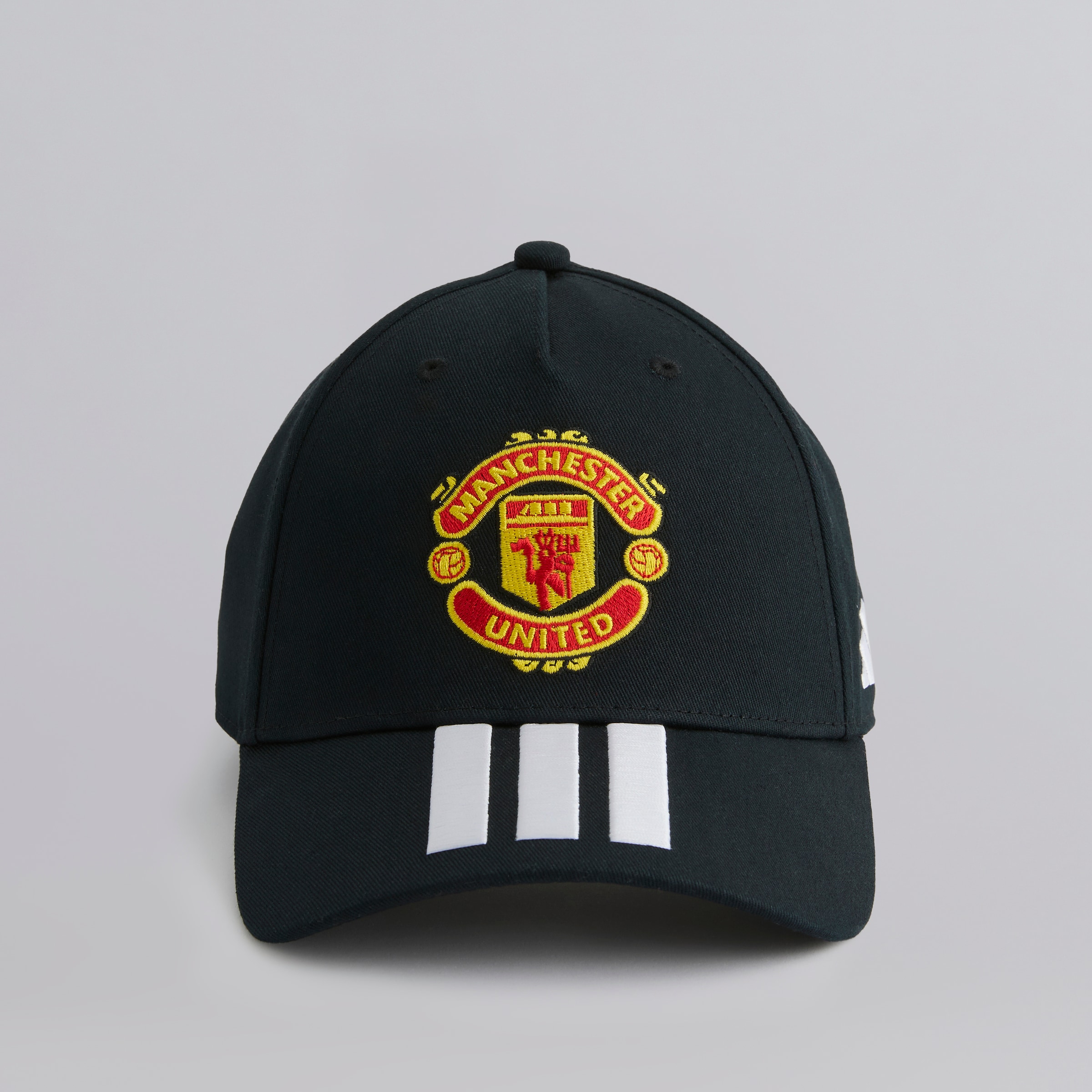 Manchester United x adidas Kids Home Baseball Cap Black Black