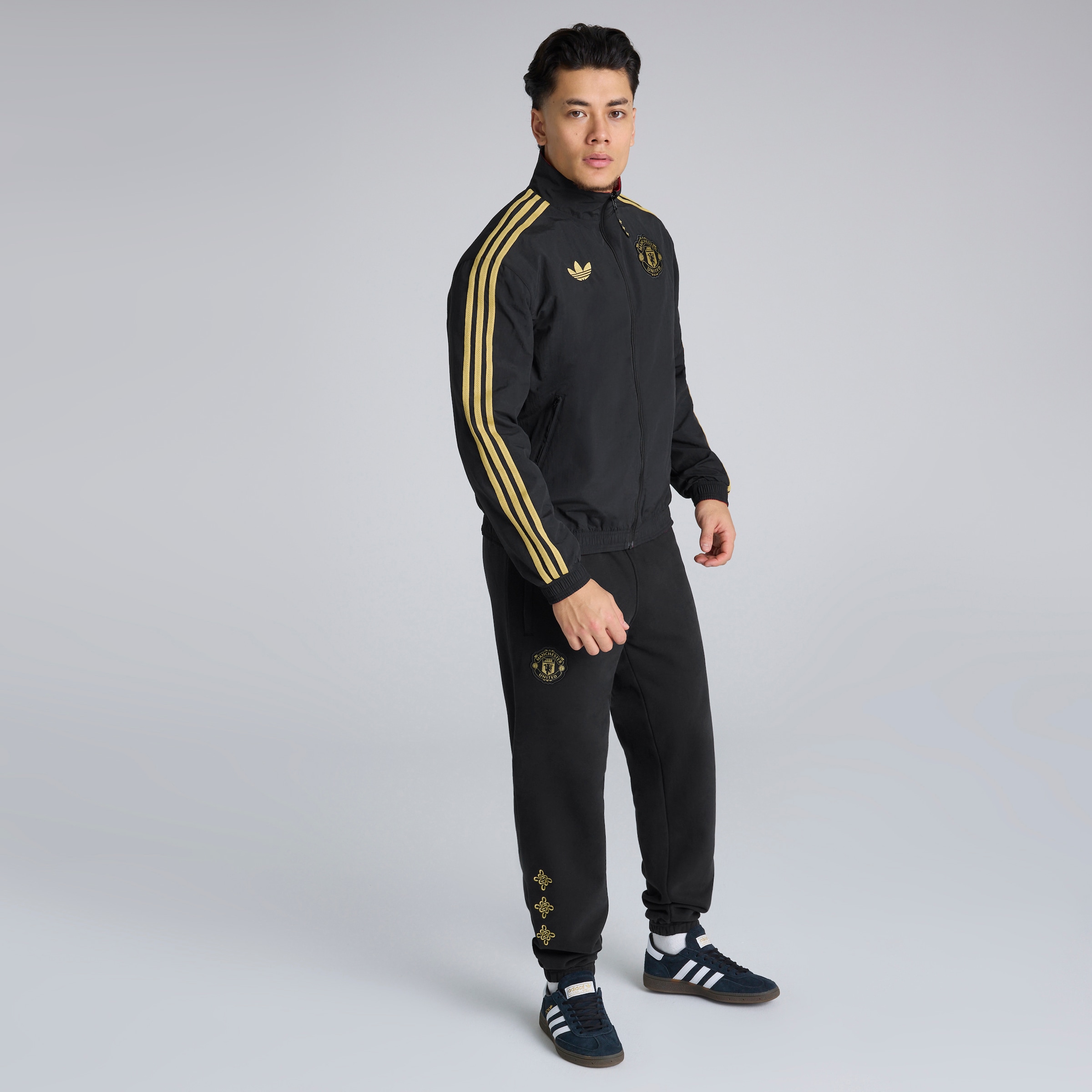 Manchester United Cultural Story Reversible Jacket Noir Détail [4-8]