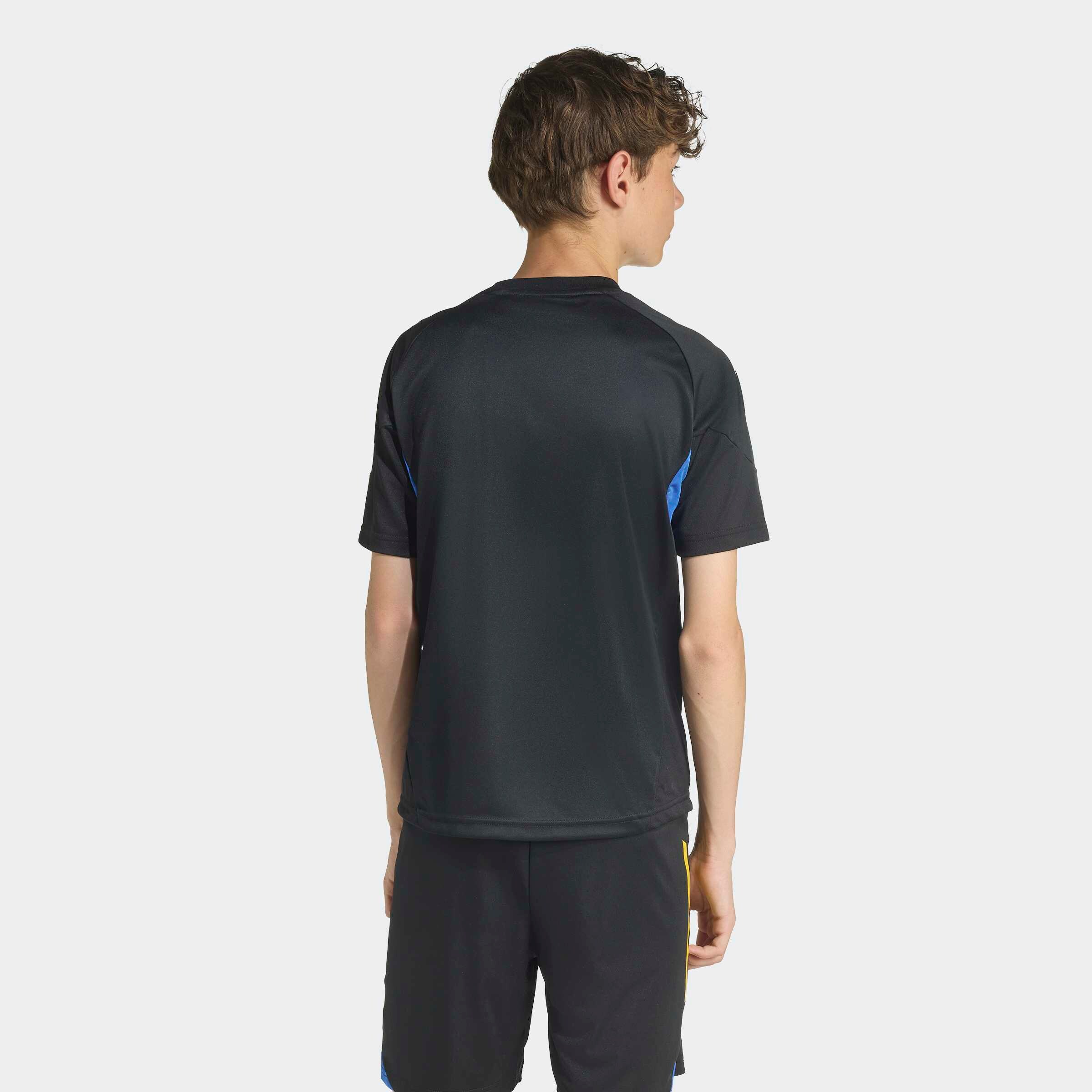 Manchester United Tiro 25 Competition Training Jersey Kids Black Detail [2-7]