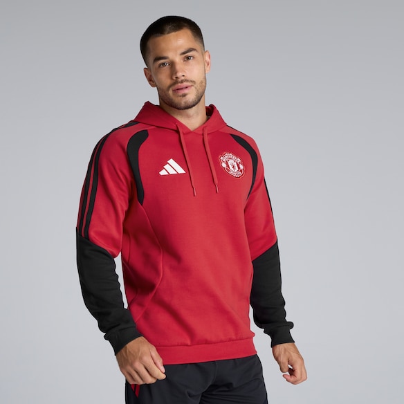 Manchester United 26/27 Training Tiro Hoodie Red Red