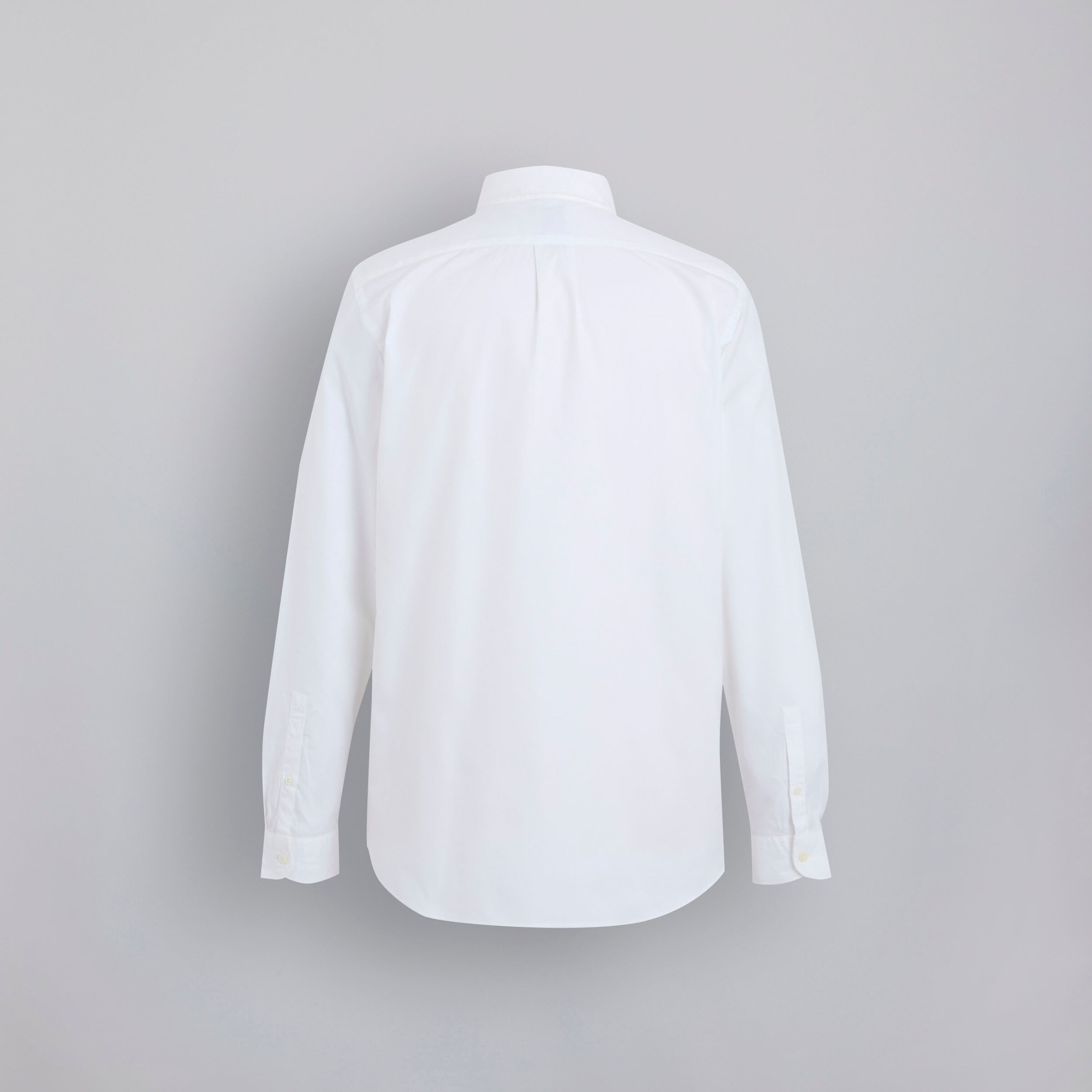 Manchester United x Paul Smith Mens Oxford Shirt White White Detail [7-7]