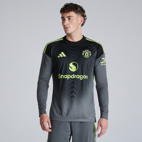 Manchester United 25/26 Goalkeeper Long Sleeve Shirt Green