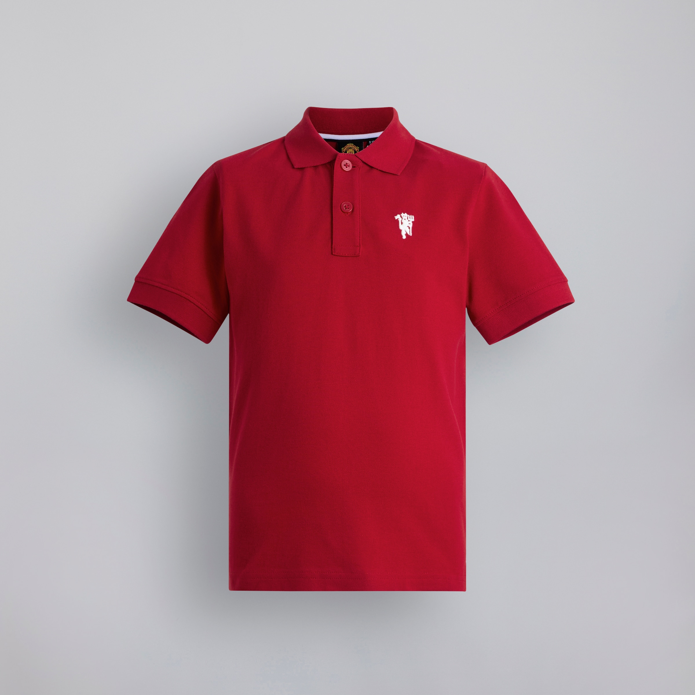 Buy Manchester United Kids Devil Essentials Polo Shirt Red