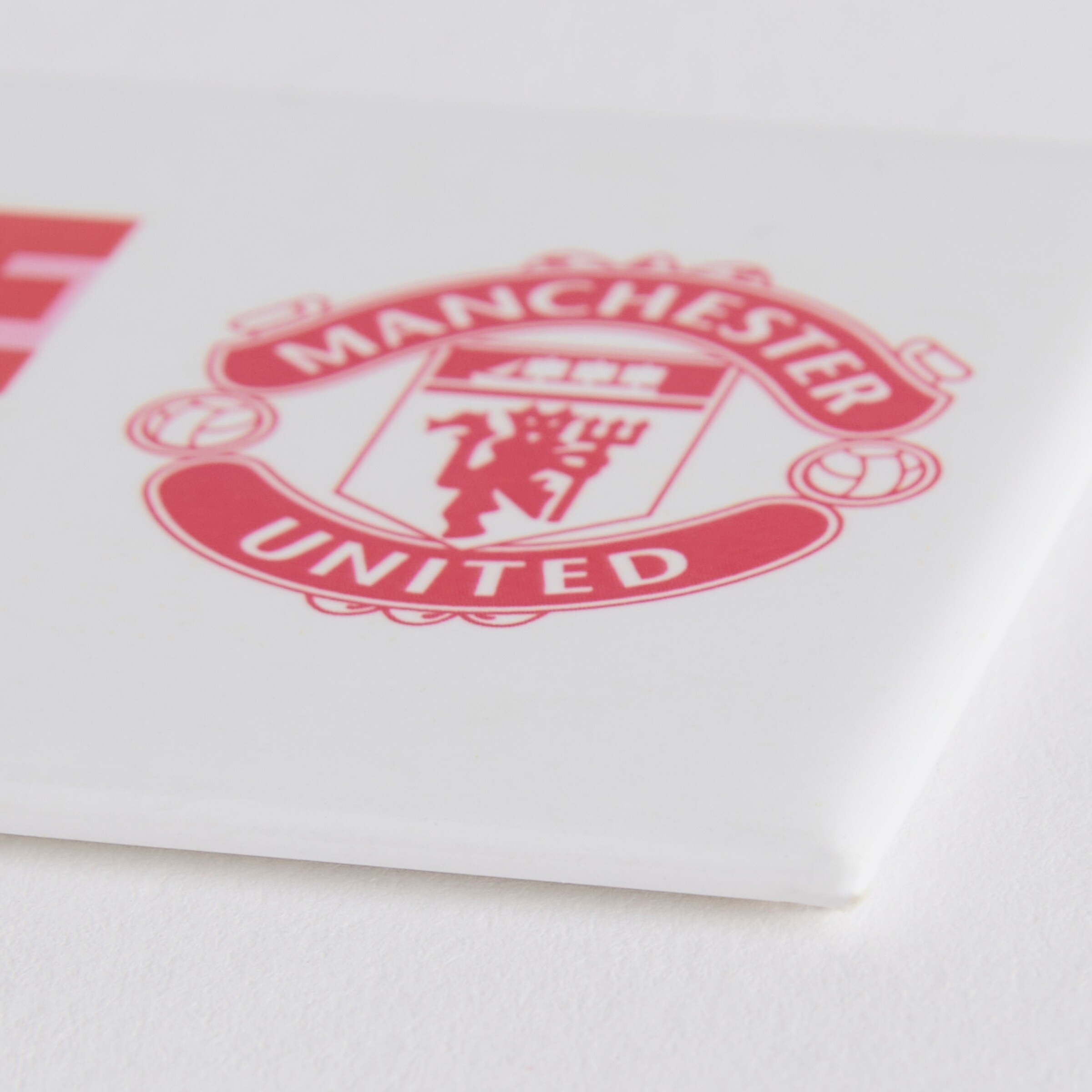 Manchester United Love United Magnet White White Detail [4-4]