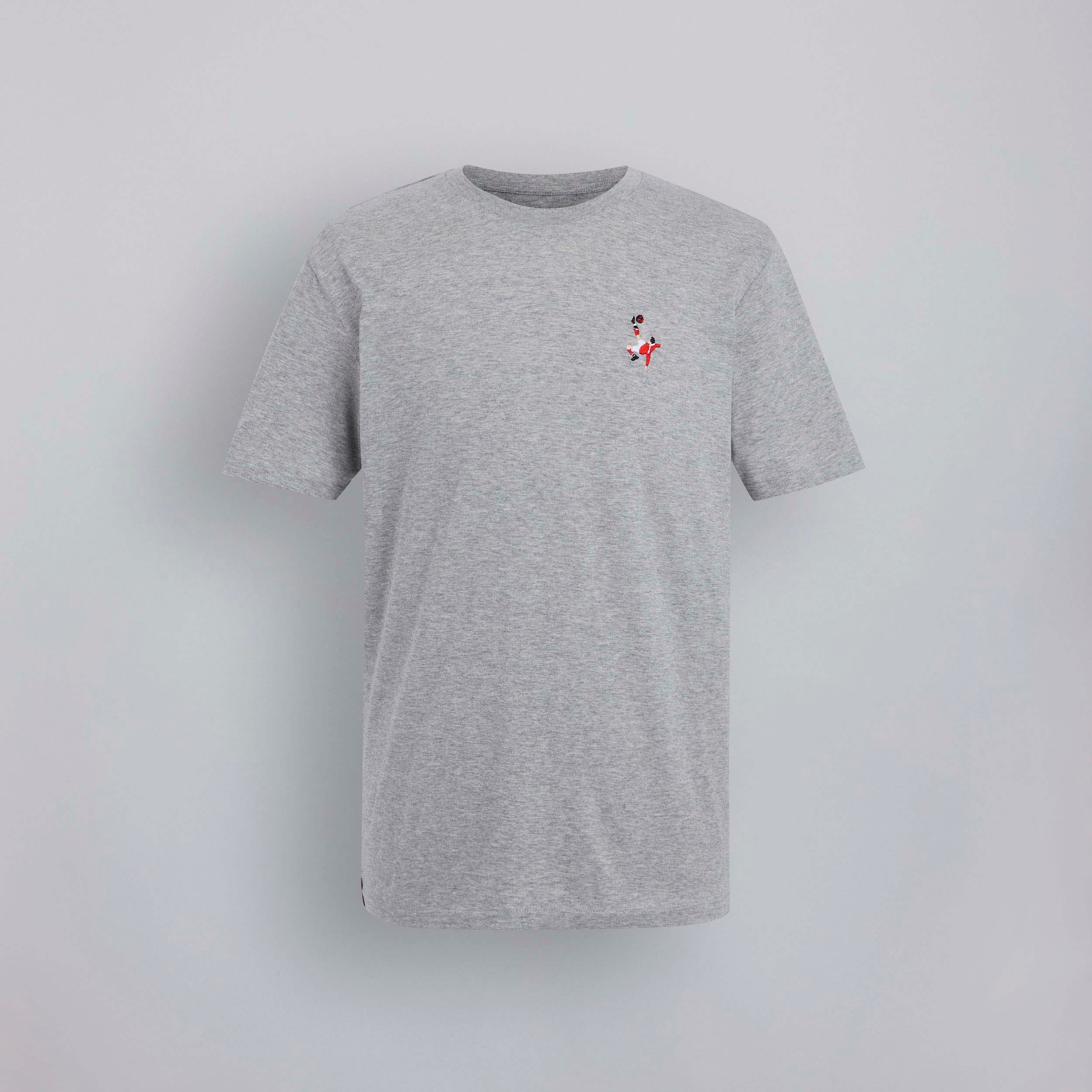 Manchester United Kids Bicycle Kick T-Shirt Grey Grey