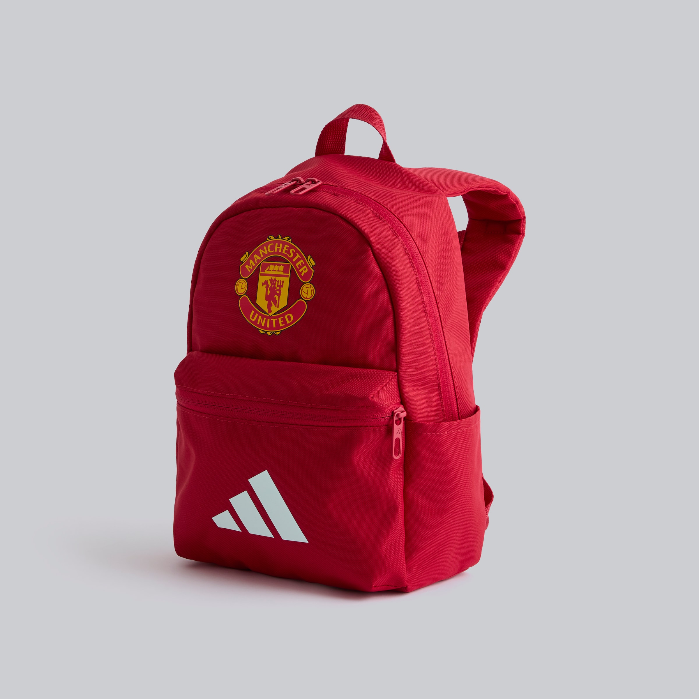 Manchester United x adidas Kids Home Backpack Red 红色 细节 [2-6]