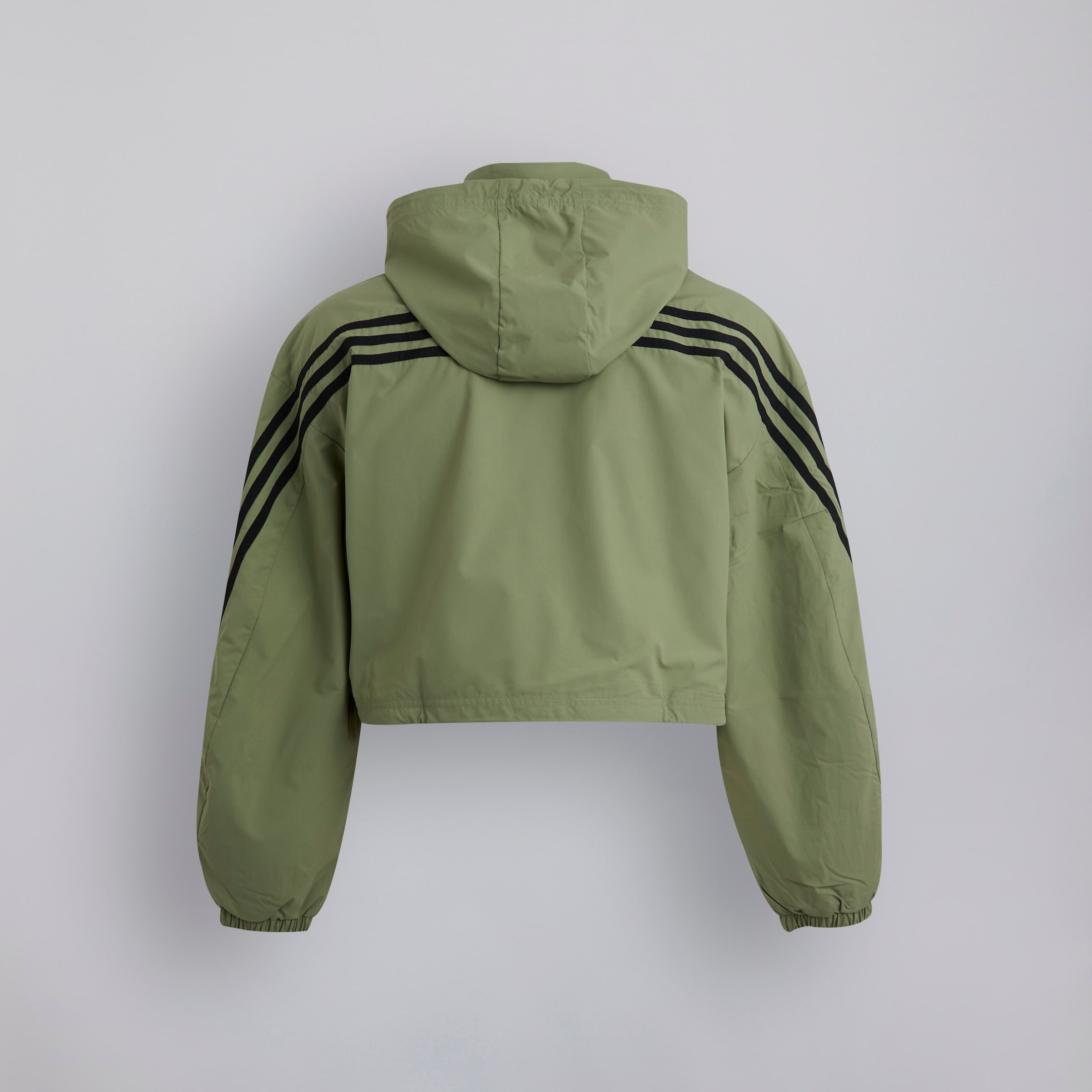 Buy Manchester United x adidas Womens Future Icons 3 Stripes WIND.RDY Jacket Green Manchester United Store