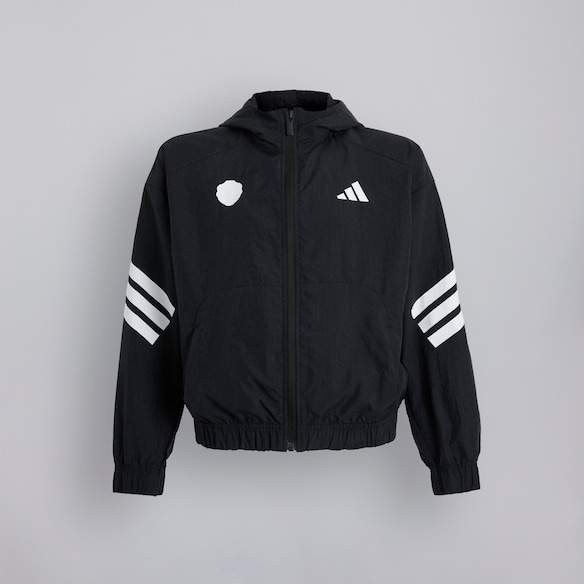 Manchester United x adidas Kids Future Icons Woven Jacket Black Black