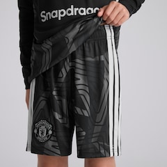 Manchester United Kids 26/27 Home Goalkeeper Shorts Black