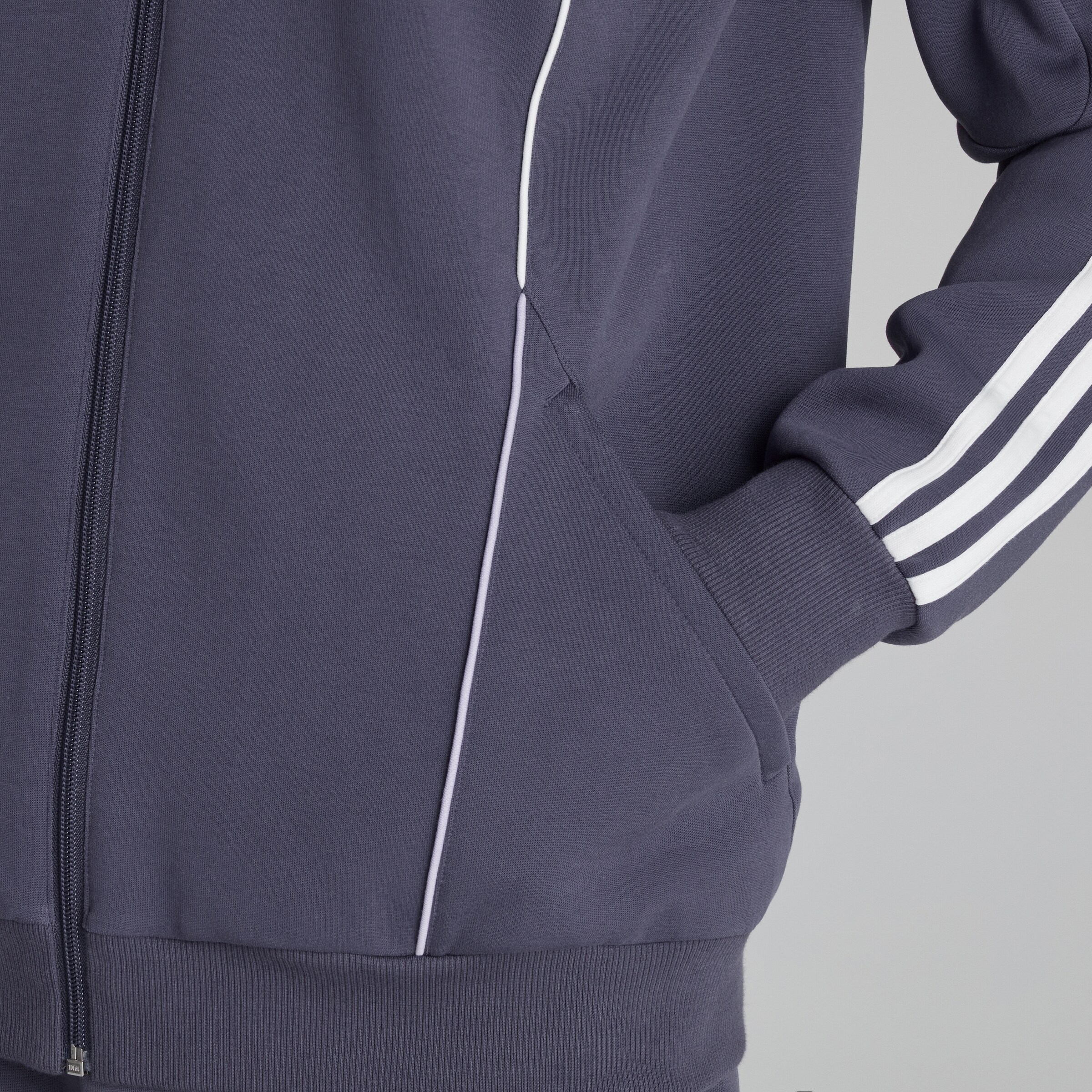 Manchester United x adidas Urban Purist Track Top Purple Purple Detail [5-5]