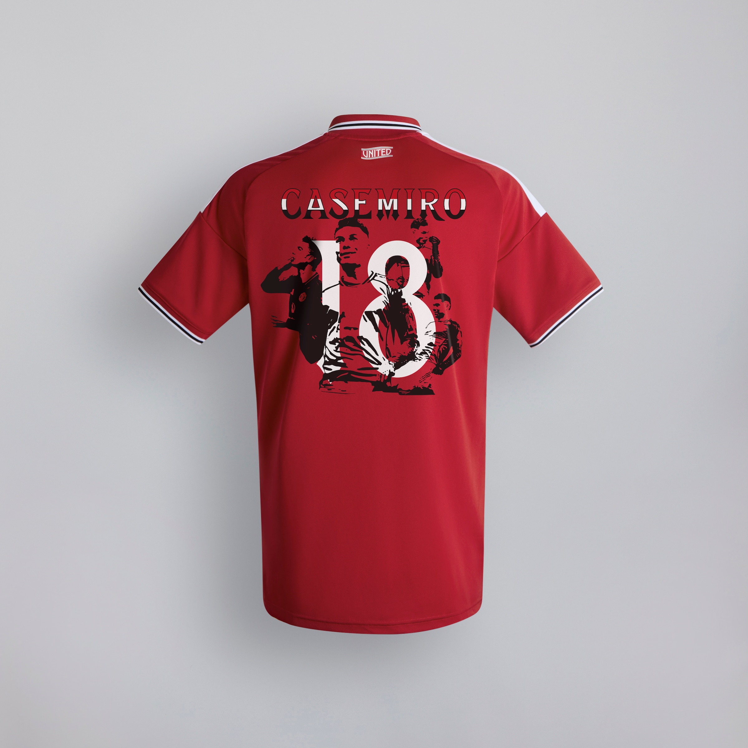 Manchester United 26/27 Home Jersey with Casemiro Special Edition Print Red Red