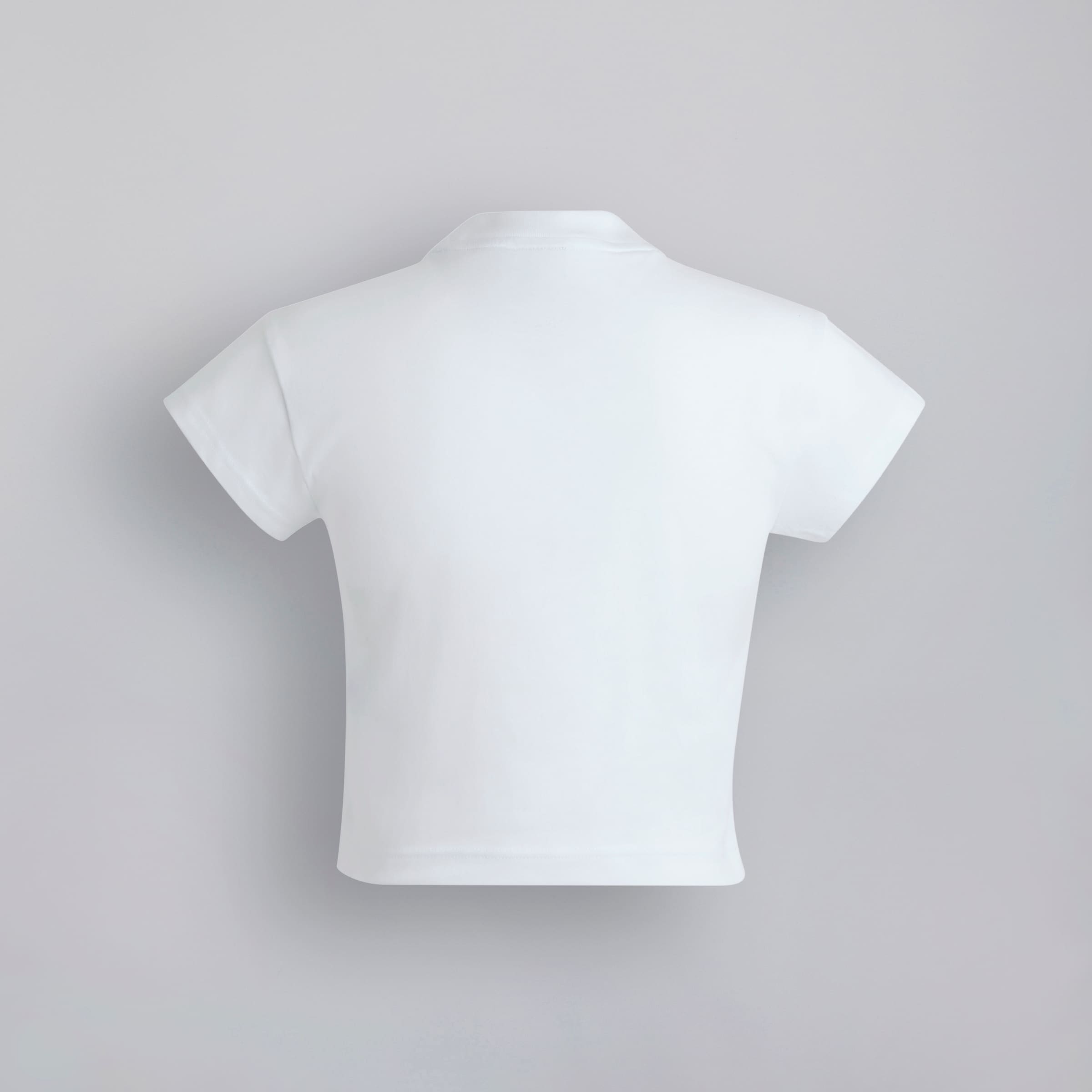 Manchester United x adidas Womens Future Icons Baby T-shirt White Blanc Détail [2-2]