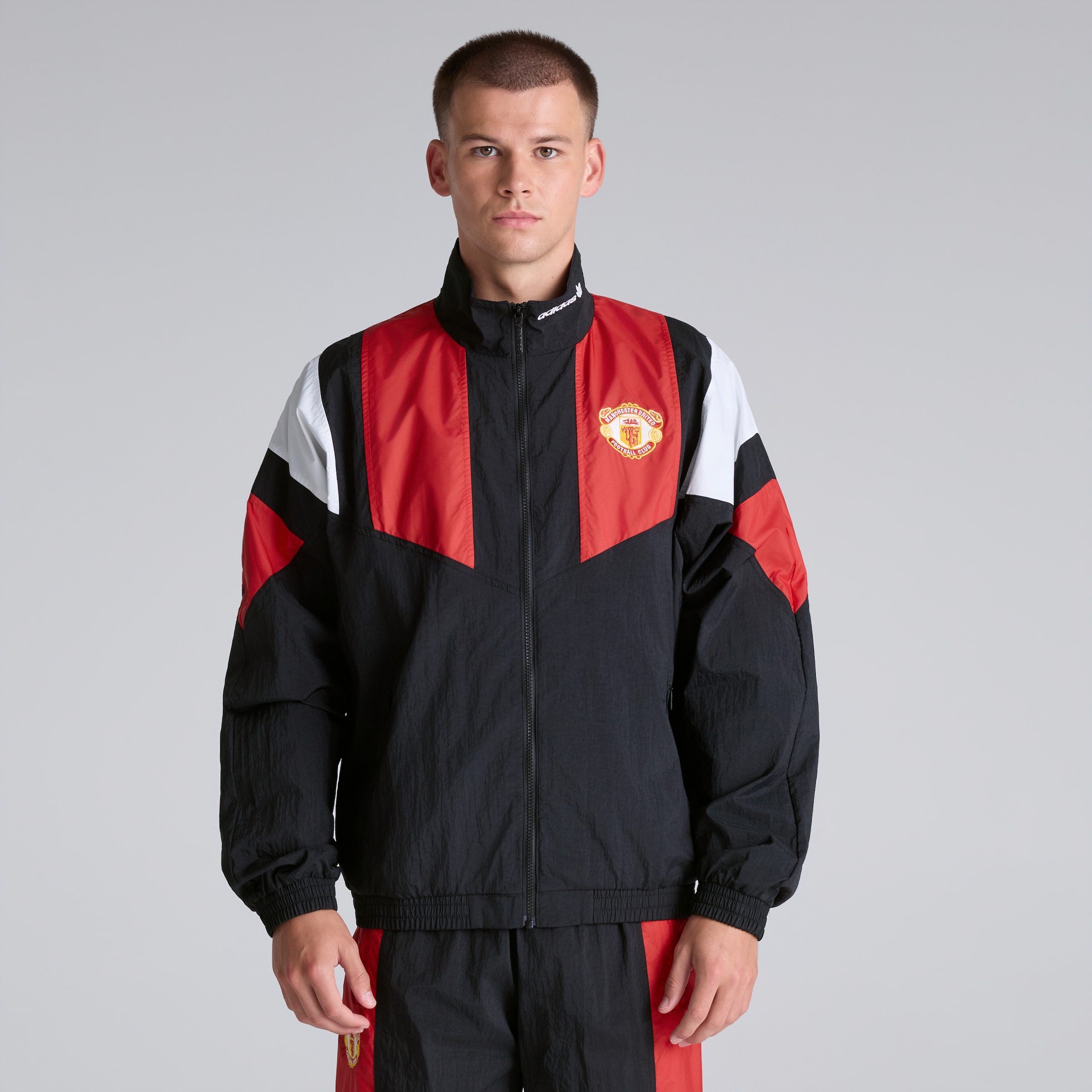 Manchester United x adidas EQT Track Top Black Black Detail [3-7]