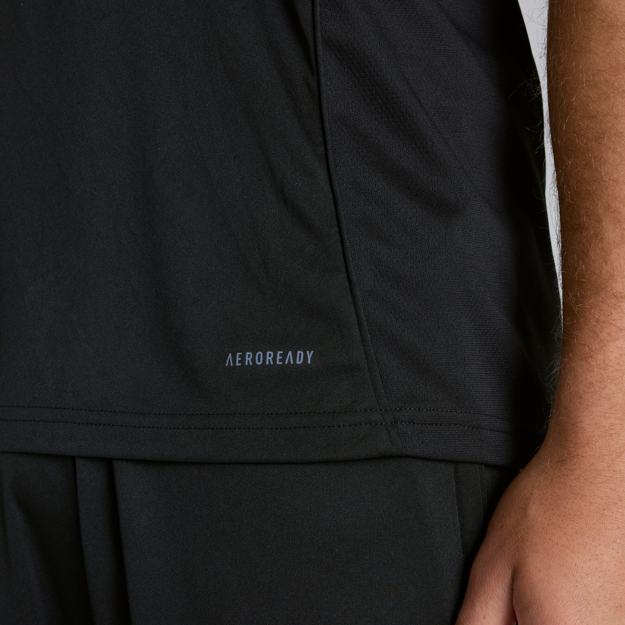 Manchester United Tiro 25 Competition Training Jersey Black Detail [5-5]