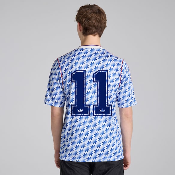 Manchester United x adidas Bringback 90/92 Away 11 Printed Jersey Blue 파란색