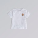 Manchester United Baby Crest T-Shirt White