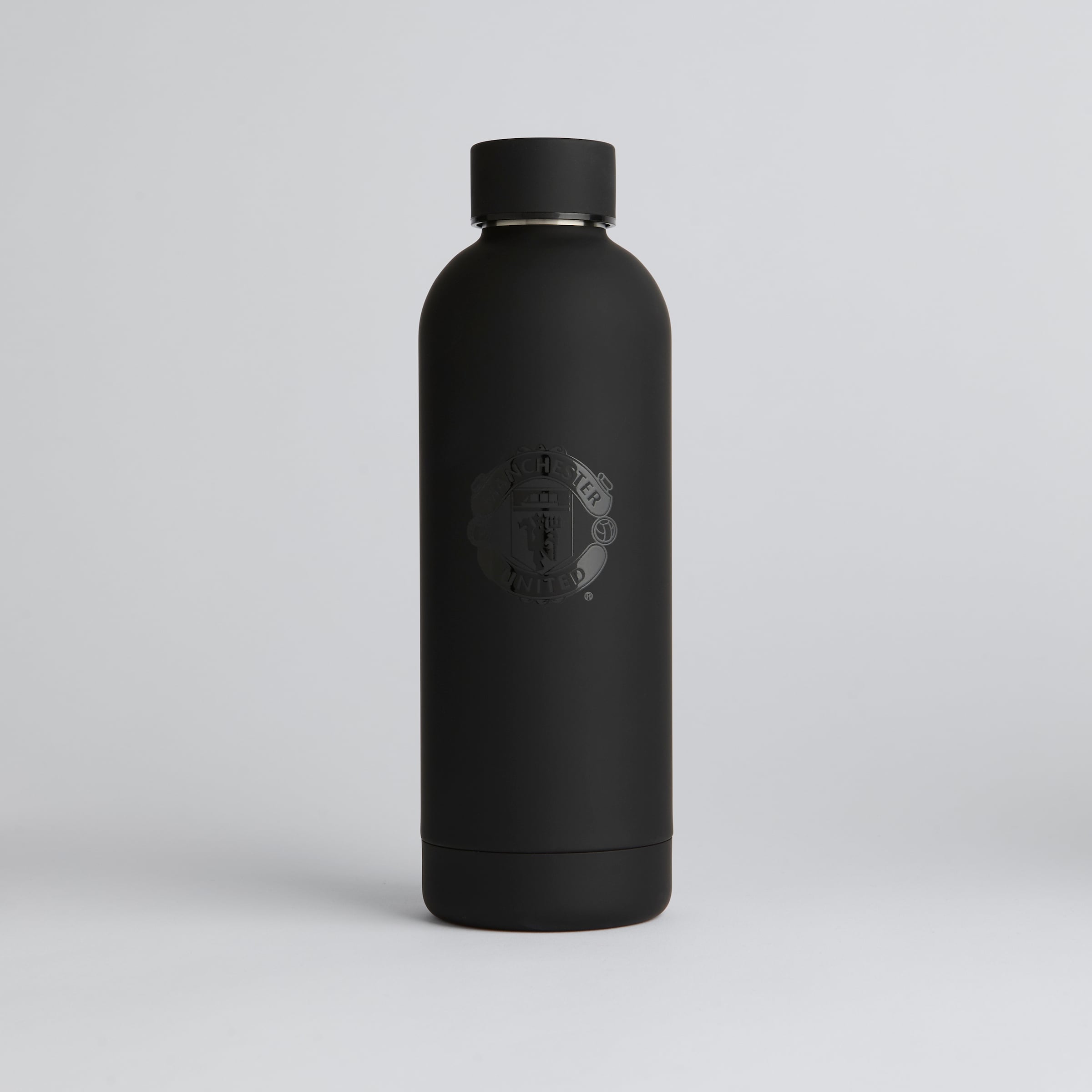 Manchester United PU Coated Bottle Black Black