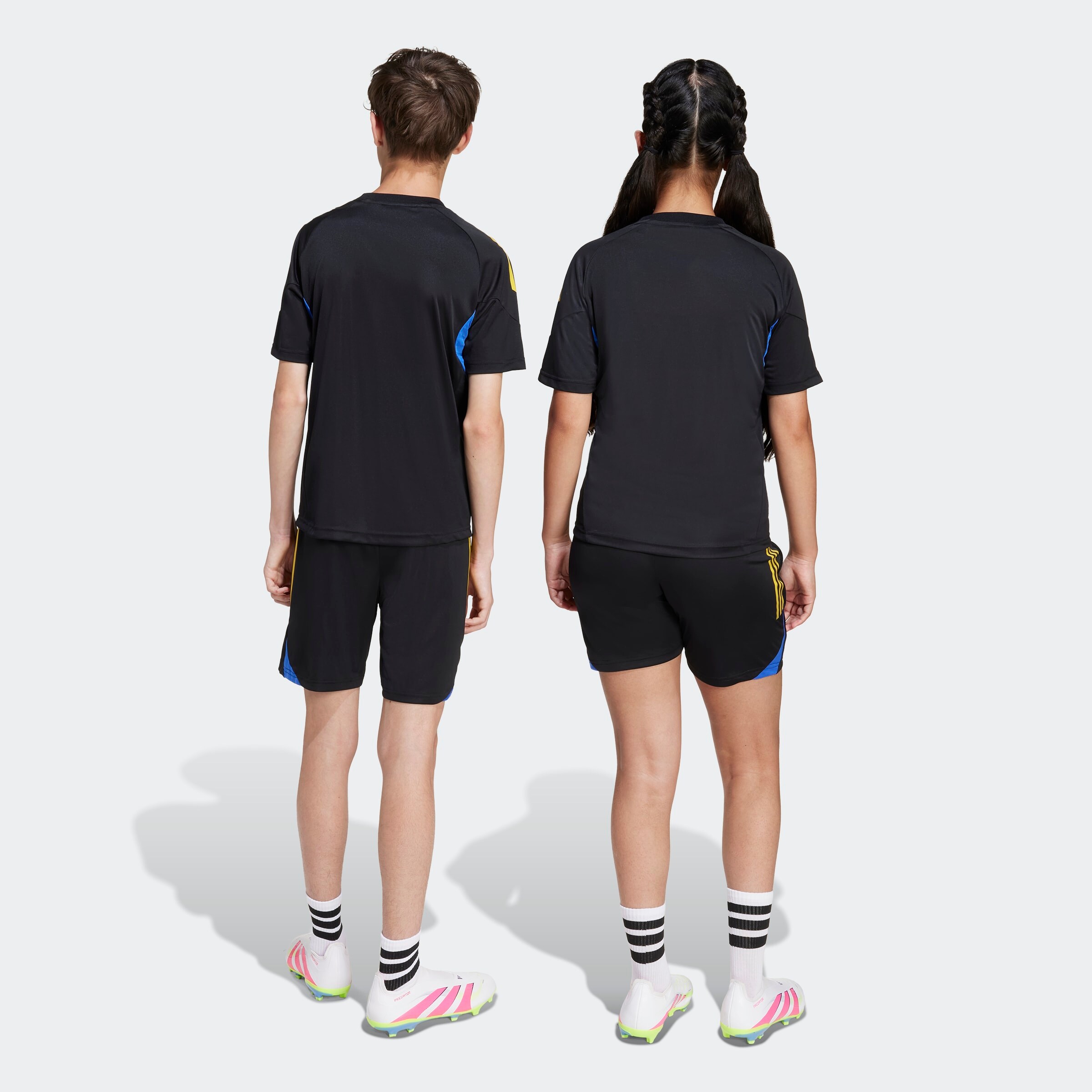 Manchester United Tiro 25 Competition Training Shorts Kids Negro Detalle [7-7]