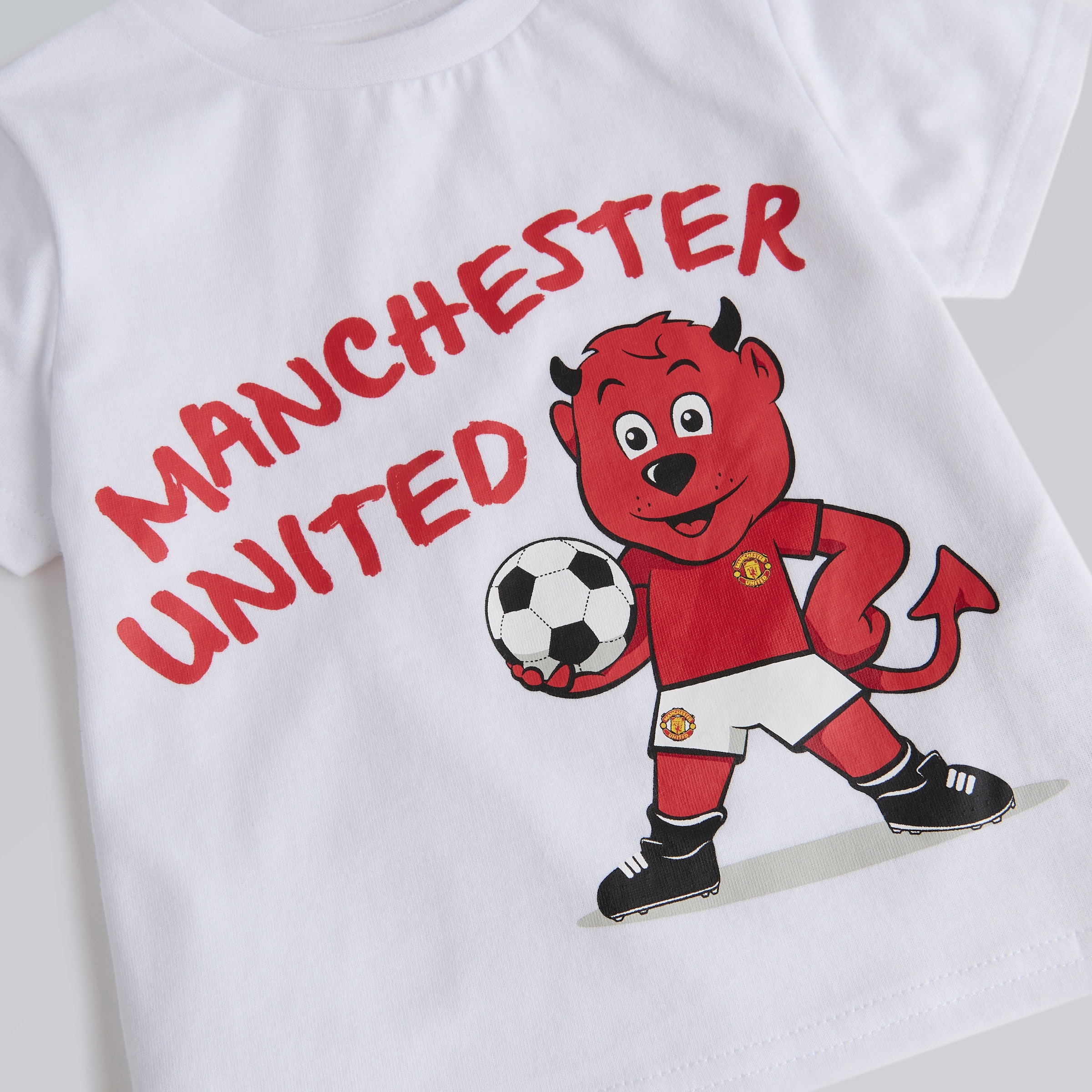 Manchester United Baby Fred T-Shirt White 白色 细节 [3-4]