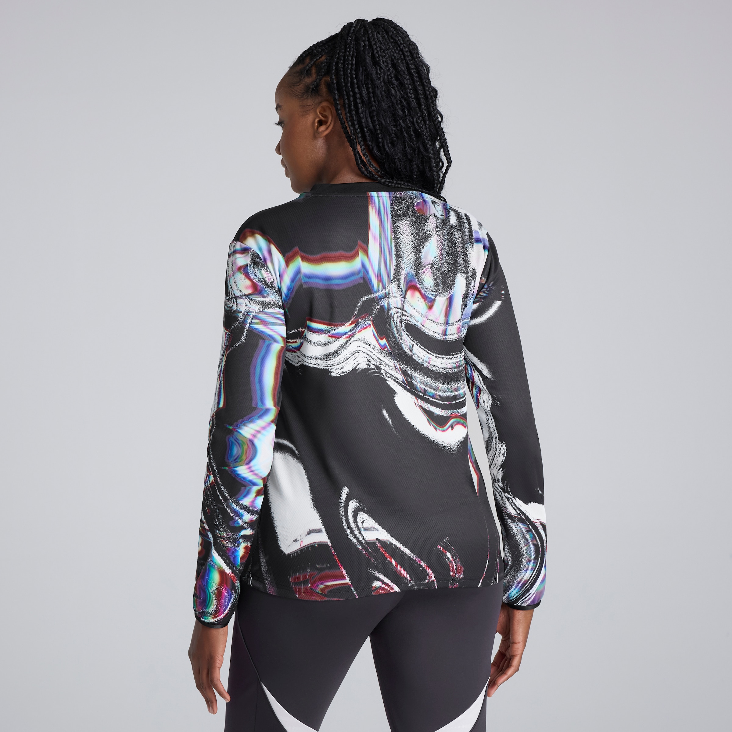 Manchester United 25/26 Pre Match Warm Top Black Detail [2-5]