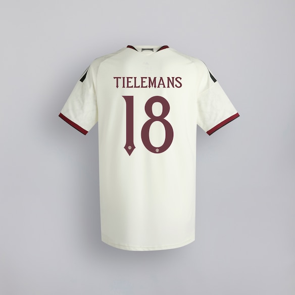 Manchester United 26/27 Third Jersey with Tielemans 18 UCL Printing & Badge Beige