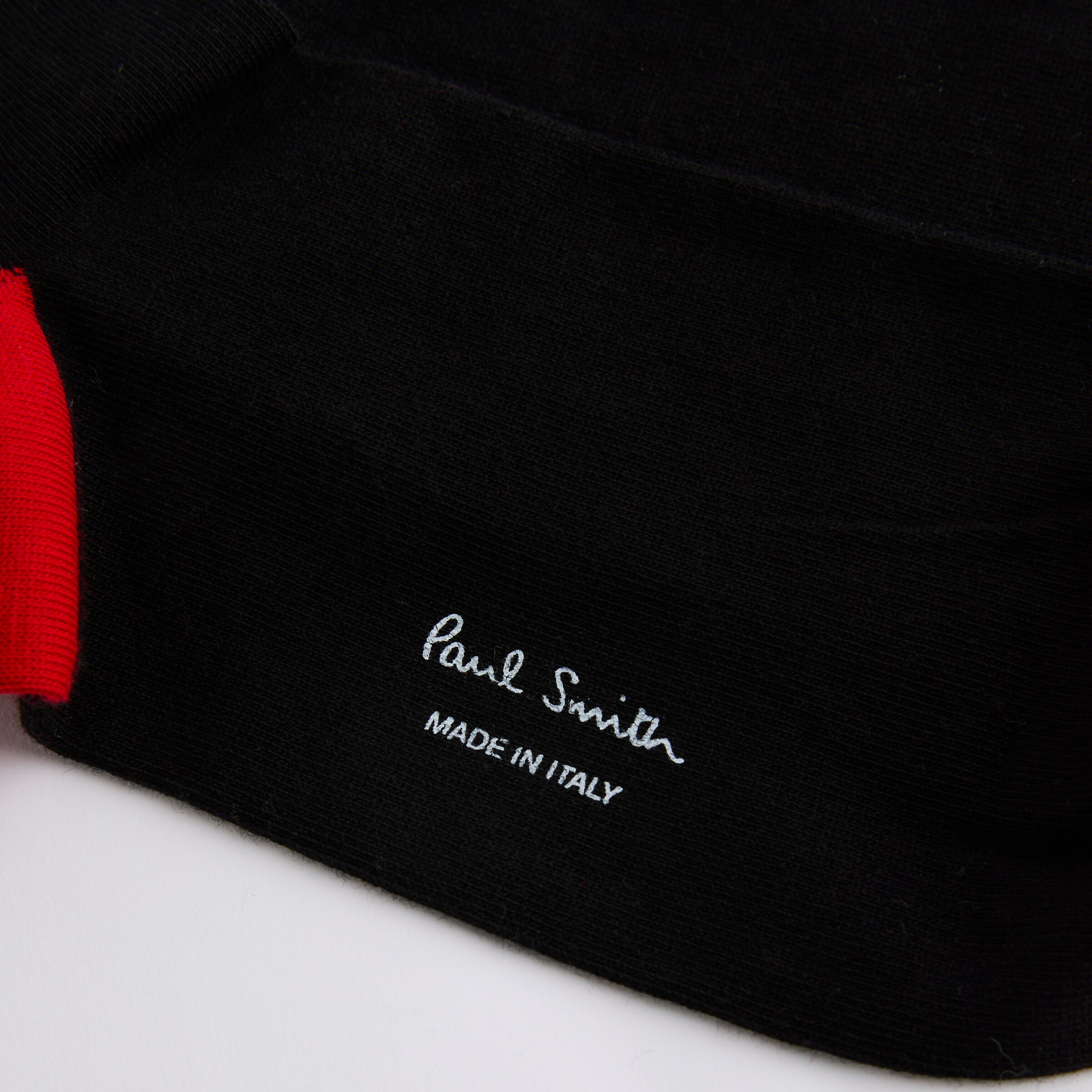 Manchester United x Paul Smith Socks Cracker Red Rouge Détail [6-6]