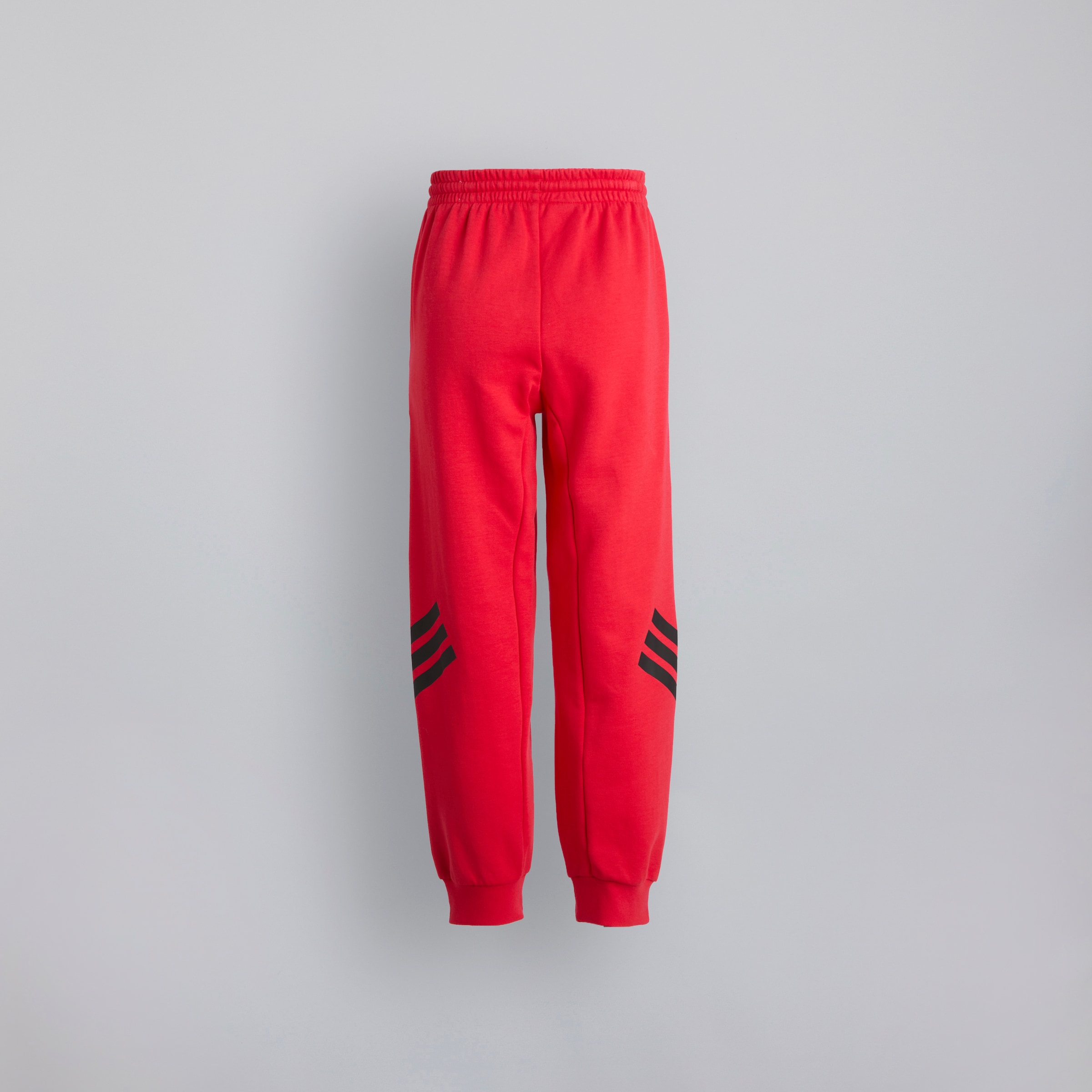 Manchester United x adidas Kids Future Icons Wide Joggers Red Rouge Détail [2-2]