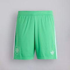 Manchester United 25/26 Kids Goalkeeper Shorts Green
