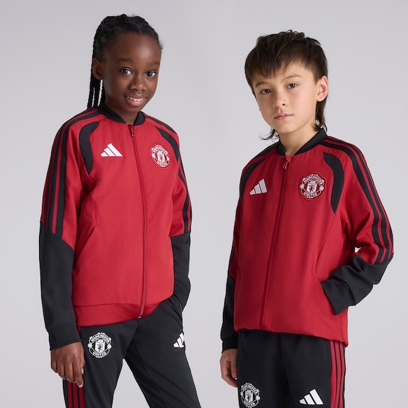 Manchester United Kids 26/27 Training Tiro Presentation Jacket Red Red