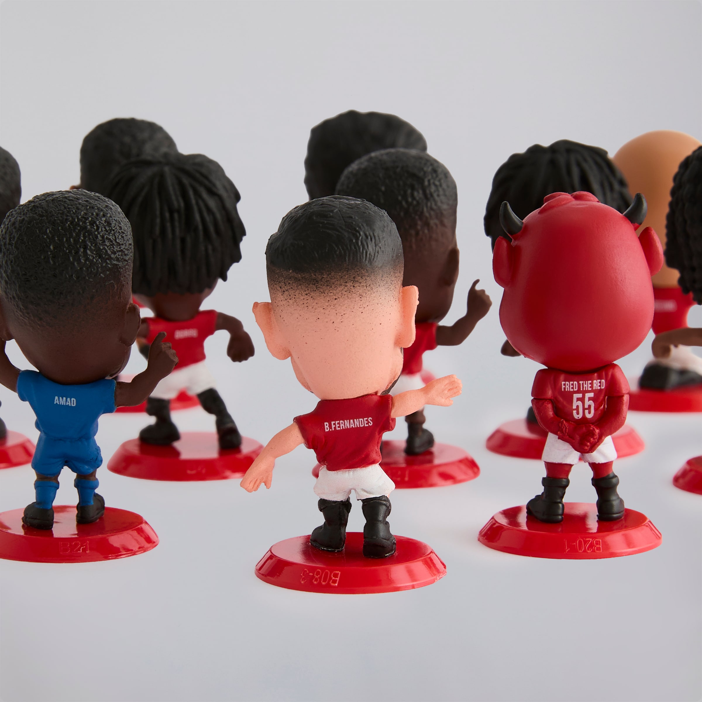 Manchester United SoccerStarz 26/27 Team Pack Figurine Set Red Rouge Détail [4-5]