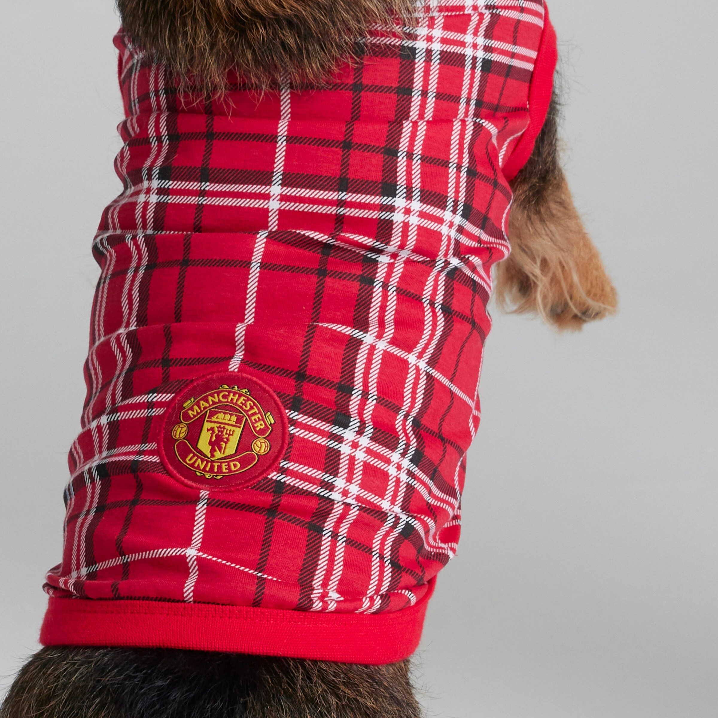 Man utd dog coat best sale