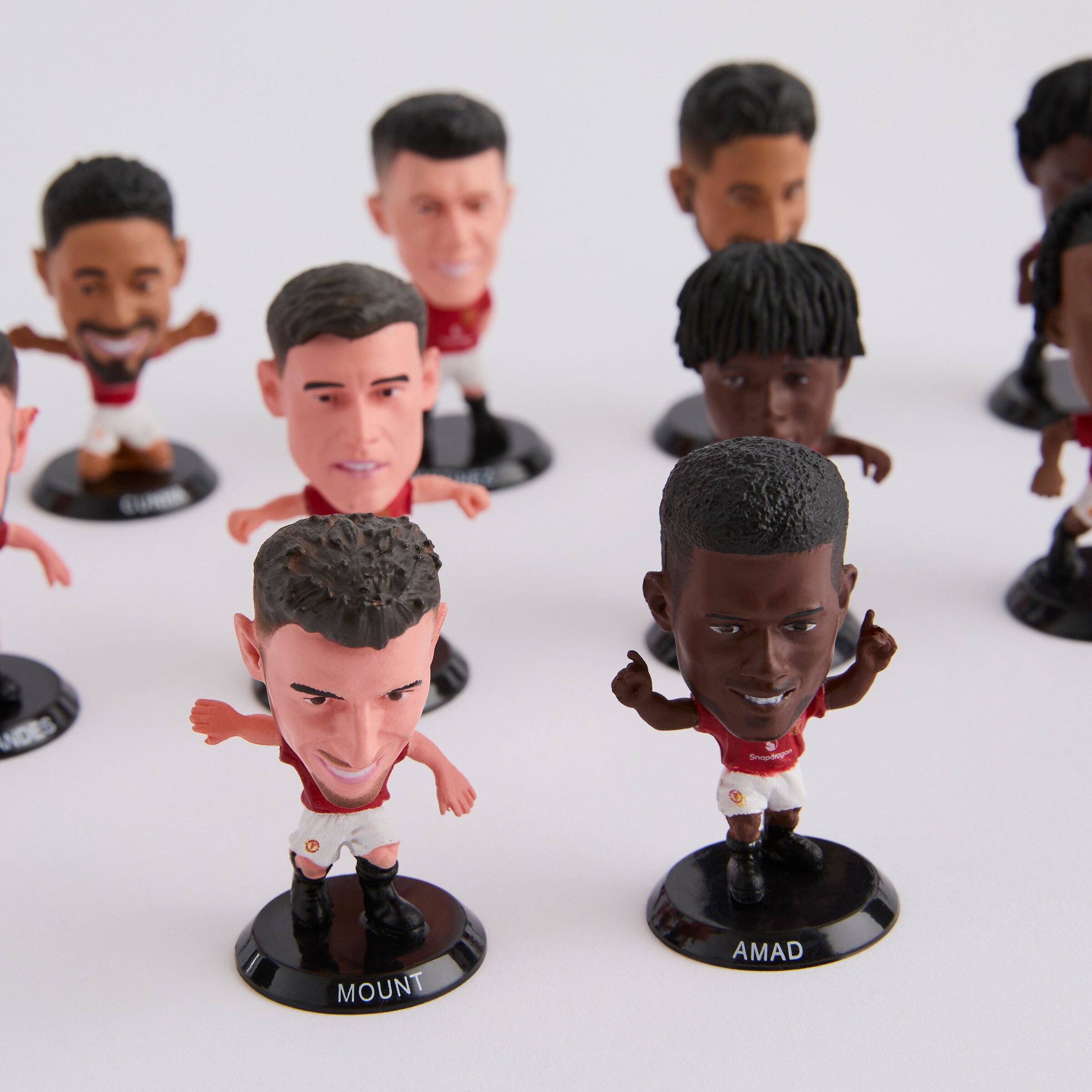 Manchester United SoccerStarz Team Pack Figurine Set Red Red Detail [3-4]