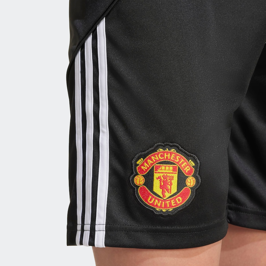 Manchester United Kids 25/26 Home Shorts Black