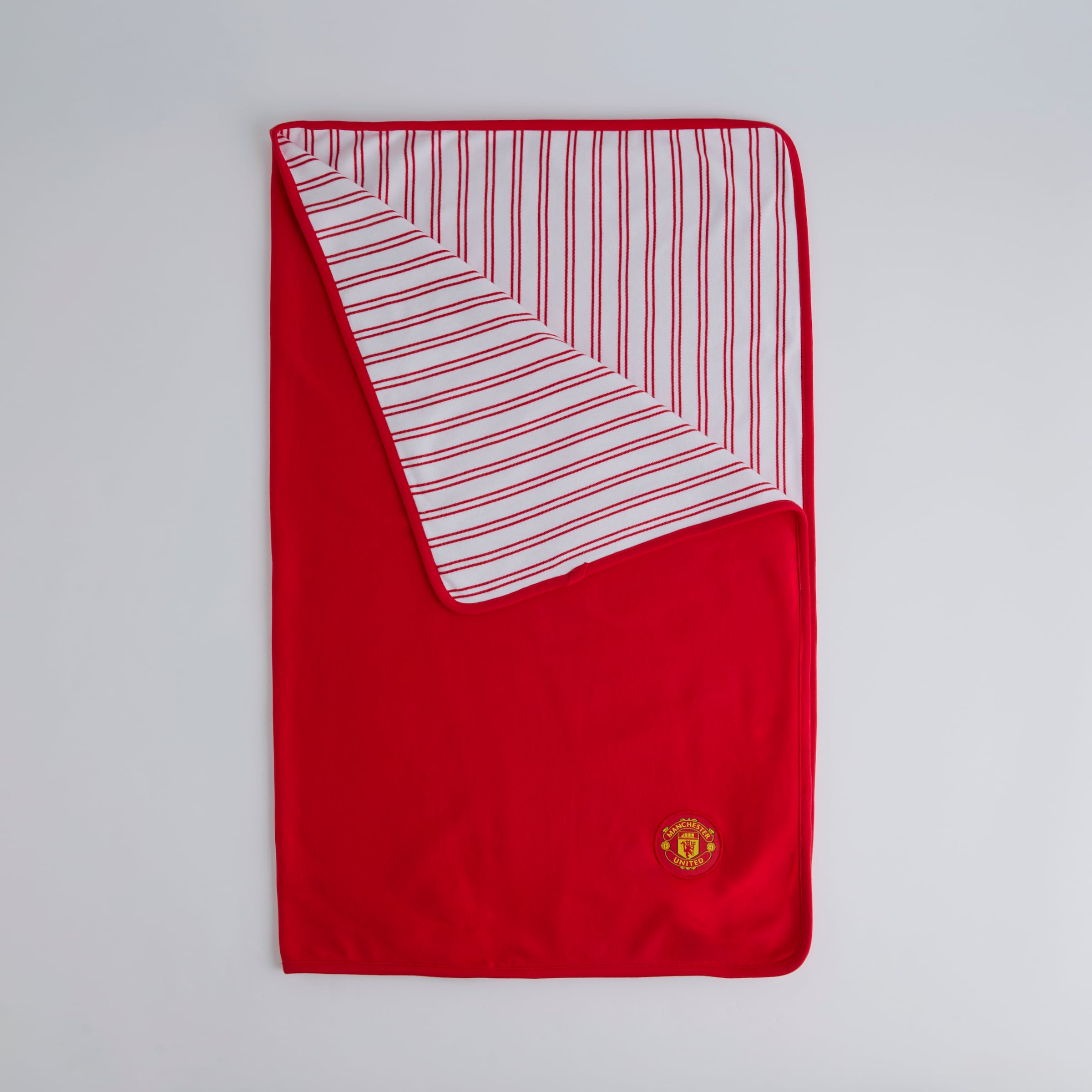 Manchester United Baby Crest Blanket Red Red