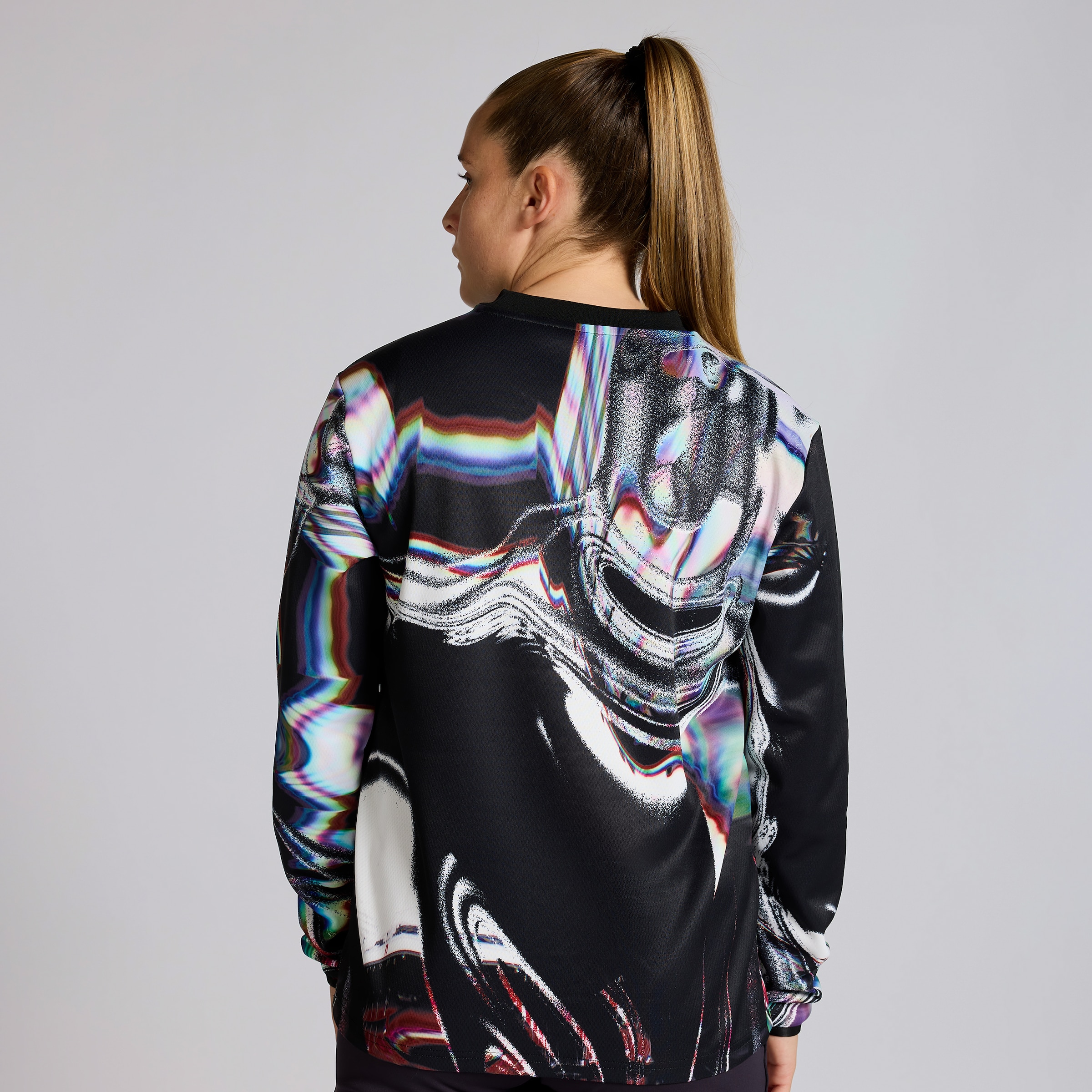 Manchester United 25/26 Pre Match Warm Top Black Detail [2-5]