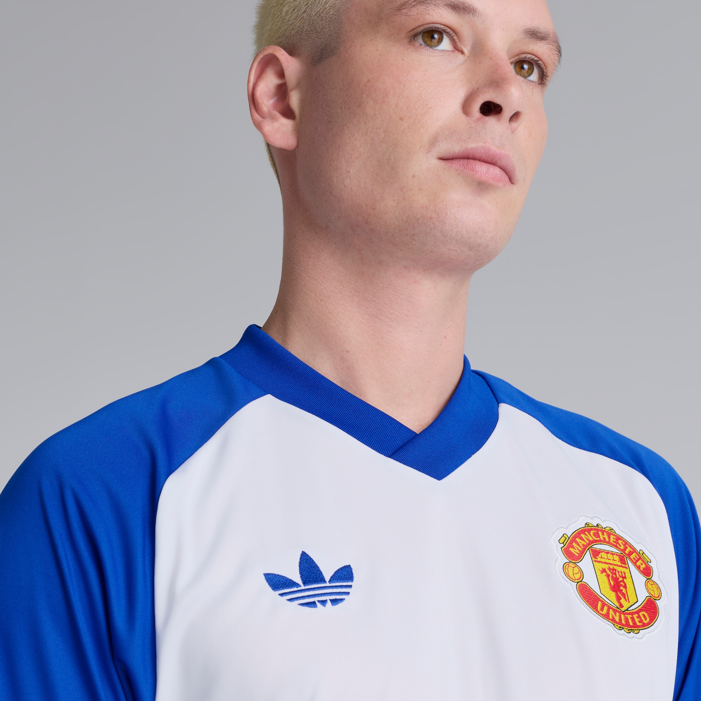 Manchester United 26/27 Away Pre Match Jersey Blanc Détail [5-6]