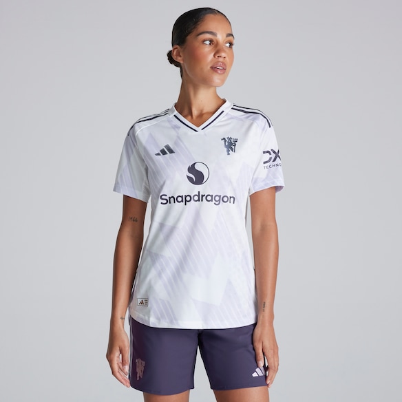 Manchester United Womens 25/26 Away Authentic Jersey White