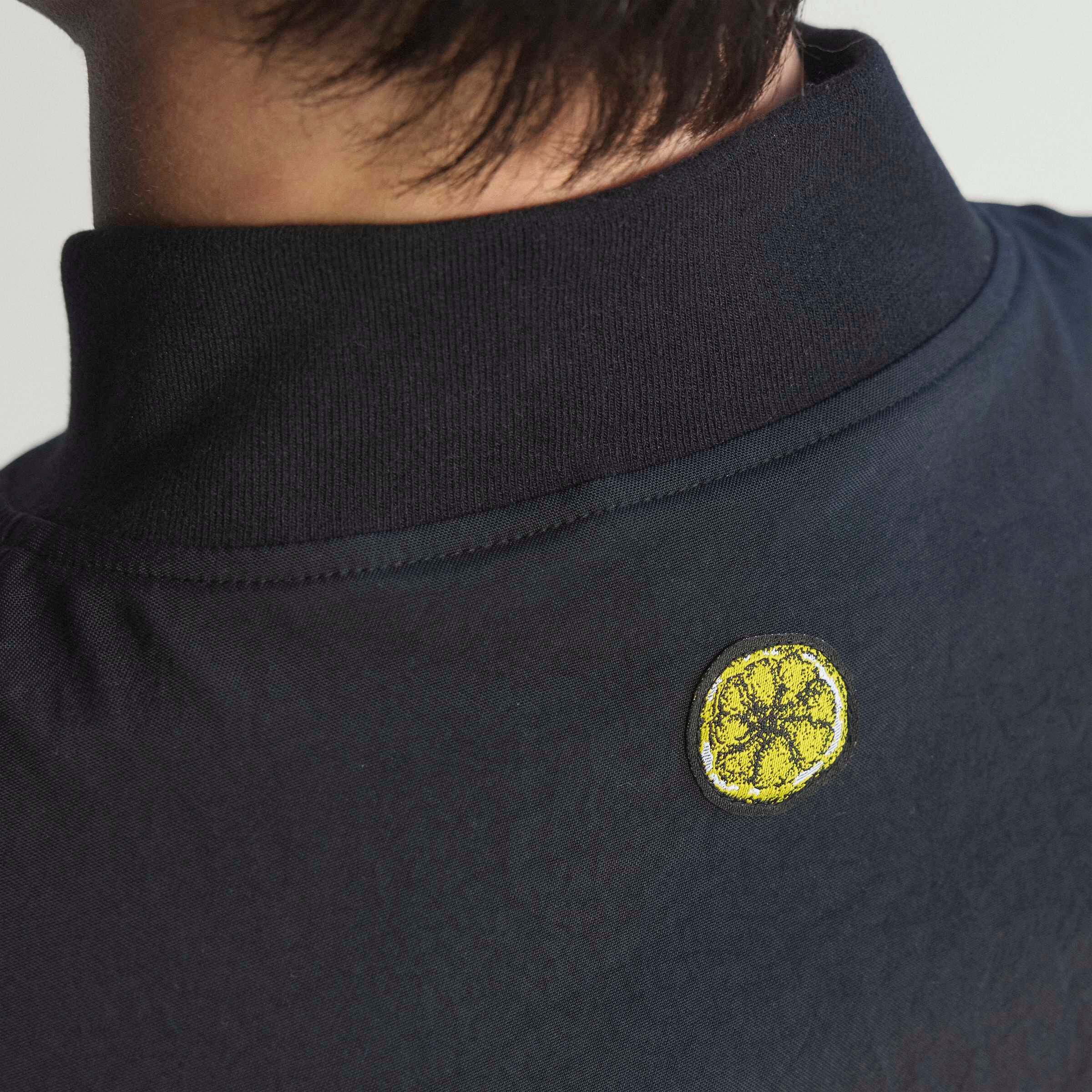 Manchester United x adidas Stone Roses Jacket Black Black Detail [5-10]