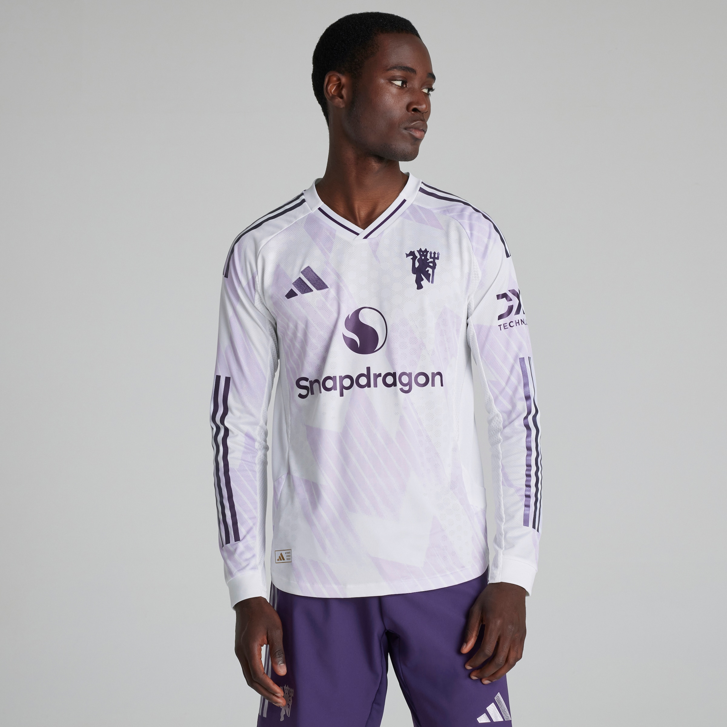Buy Manchester United 25/26 Long Sleeve Away Authentic